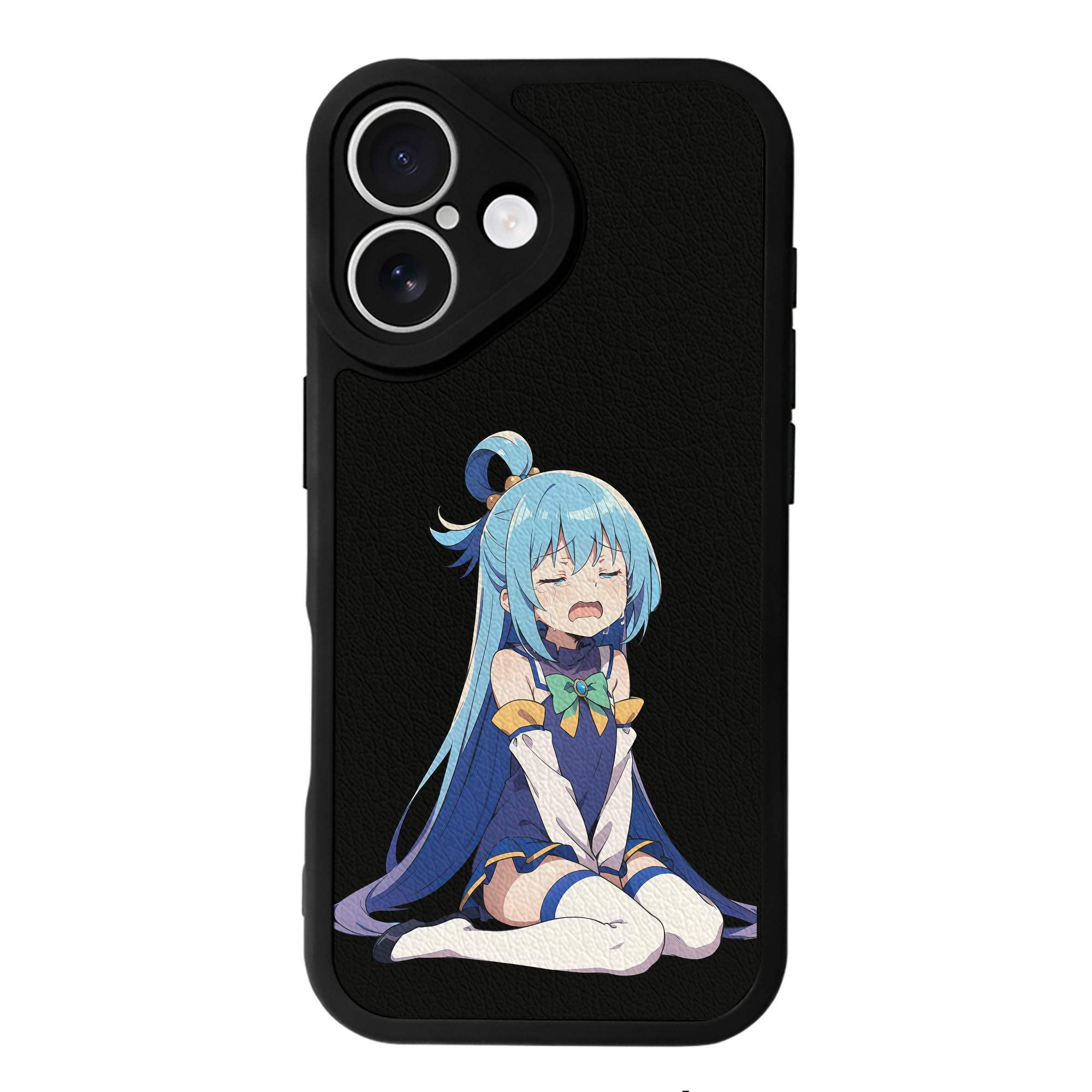 （画像用） 転スラ Regarding Reincarnated to Slime 【iPhone 16シリーズ対応】シリコンスマホケース（レザー調） 材質：シリコン